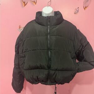 Charlotte Russe Black Puffer Jacket
